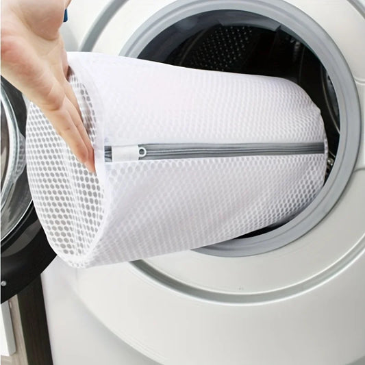 Mesh Shoe Cleaning Bag with Zipper Protection