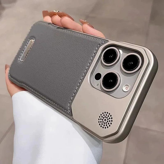 Business Leather MagSafe Case for iPhone 17–11 Pro Max
