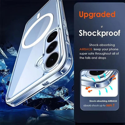 MagSafe Clear Soft Case for Samsung Galaxy S26
