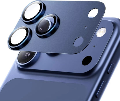 NNBILI For iPhone 17 18 Pro Max Camera Lens Protector Strong Adsorption Metal Tempered Glass Camera Screen Full Protective Cover