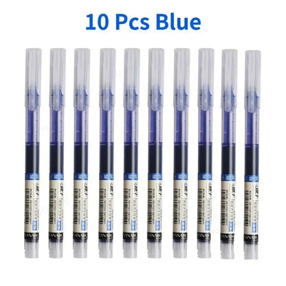10-Piece Needle Tip Gel Pen Set – Smooth Writing - Urbizia