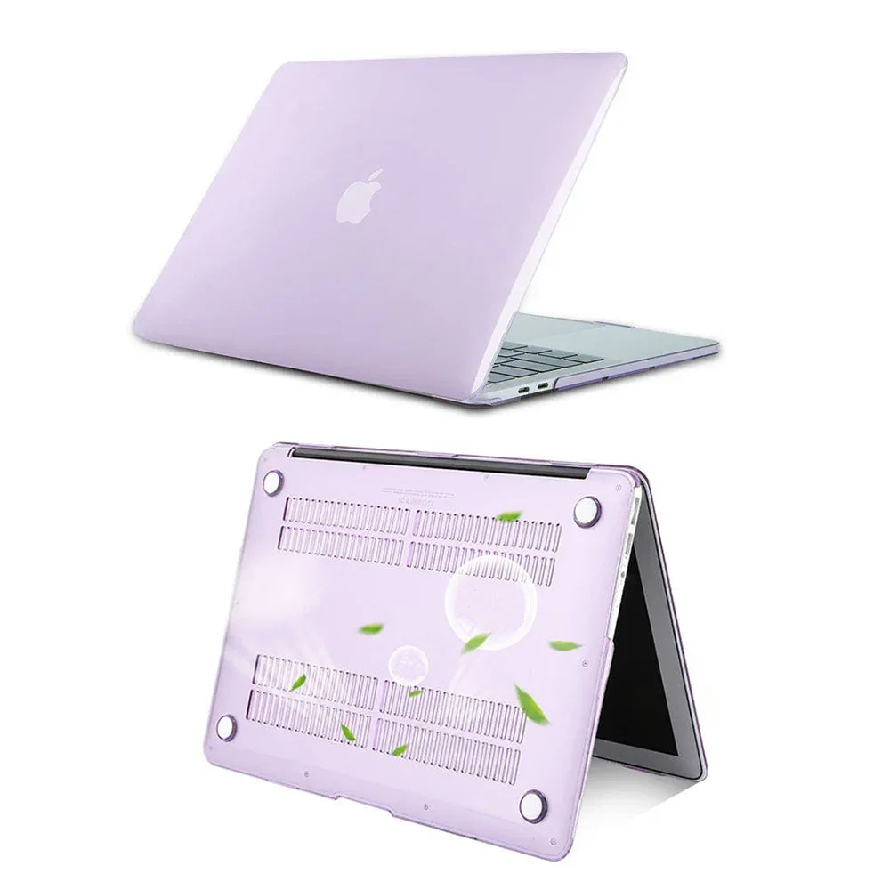 Crystal Clear Hard Shell MacBook Case Air & Pro Models