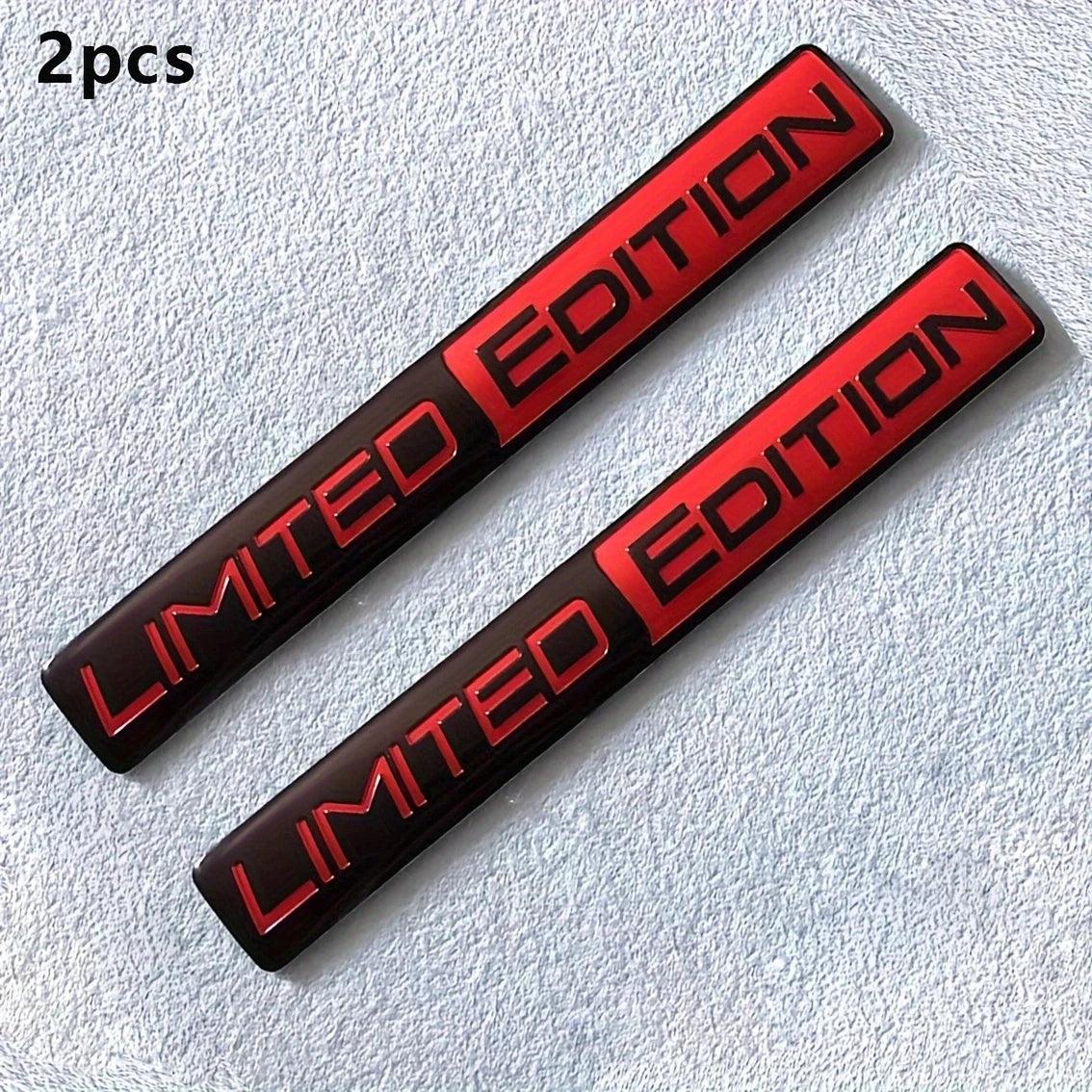 3D Metal Sport Emblem Badge Sticker for Car and Motorcycle – 2-Pack