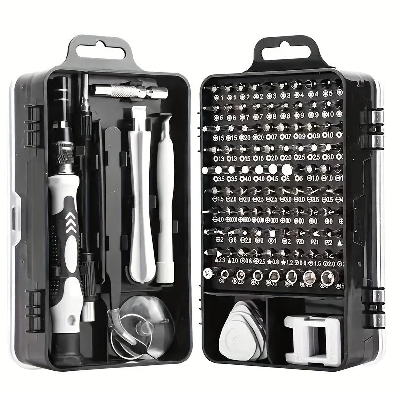 115-in-1 Small Screwdriver Set, Professional Repair Tool Kit for Phone, Computer, Watch, Console, Eyeglass and Electronic