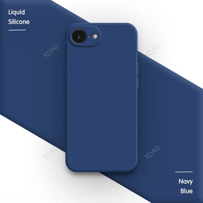 Matte Silicone Shockproof Case for iPhone 16 Pro Max
