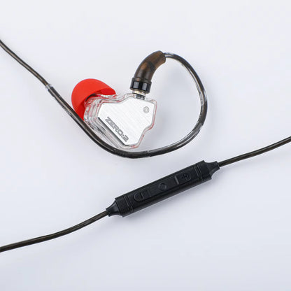 7Hz x Crinacle Zero:2 IEM Updated 10mm Dynamic Driver IEM Wired Earbuds Earphones Gaming Earbuds with OFC Cable