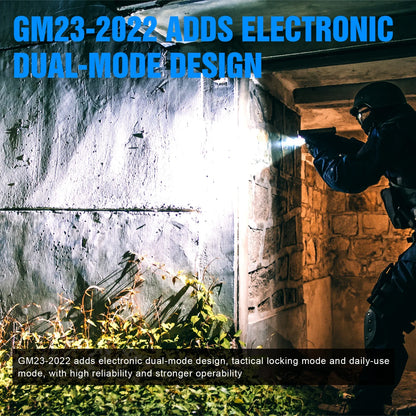 Trustfire GM23 Tactical LED Flashlights Mini Pistol Lights 800 Lumens USB Rechargeable Quick Release Handgun 1913/GL Rail