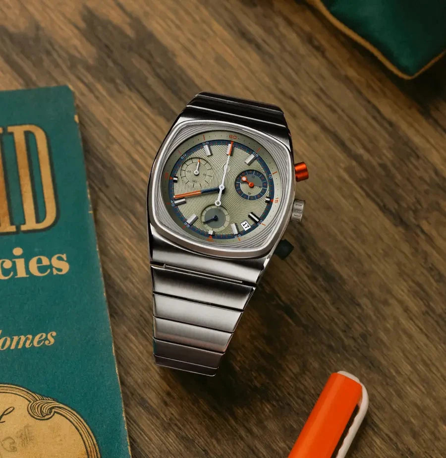 CILOA Man Vintage High-End Men Automatic Mechanical Men's Watches for Men Elegant Gifts Male Waterproof Steel Dive Men's Watch