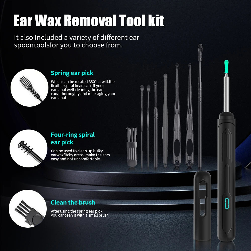 Smart Ear Cleaner with HD Camera Set - Urbizia