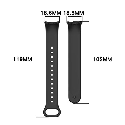 Silicone Strap for Xiaomi Mi Band 10 9 8 Strap NFC Sport Bracelet Wristband pulseira correa Xiaomi Smart Band 10 9 8 Accessories