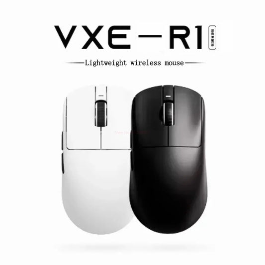 Vxe Dragonfly R1 series Wireless Mouse R1 Se Light Weight Paw3395 Nordic52840 2khz Smart Speed X Low Delay Fps Game Mouse Gift