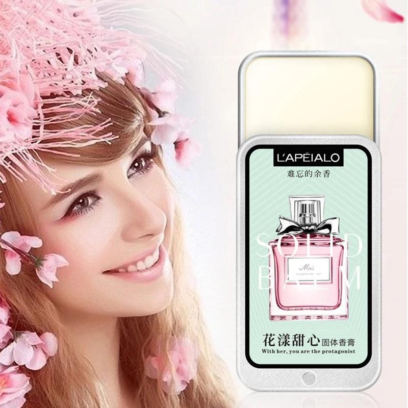 Solid Perfume Balm for Long-Lasting Fresh Fragrance