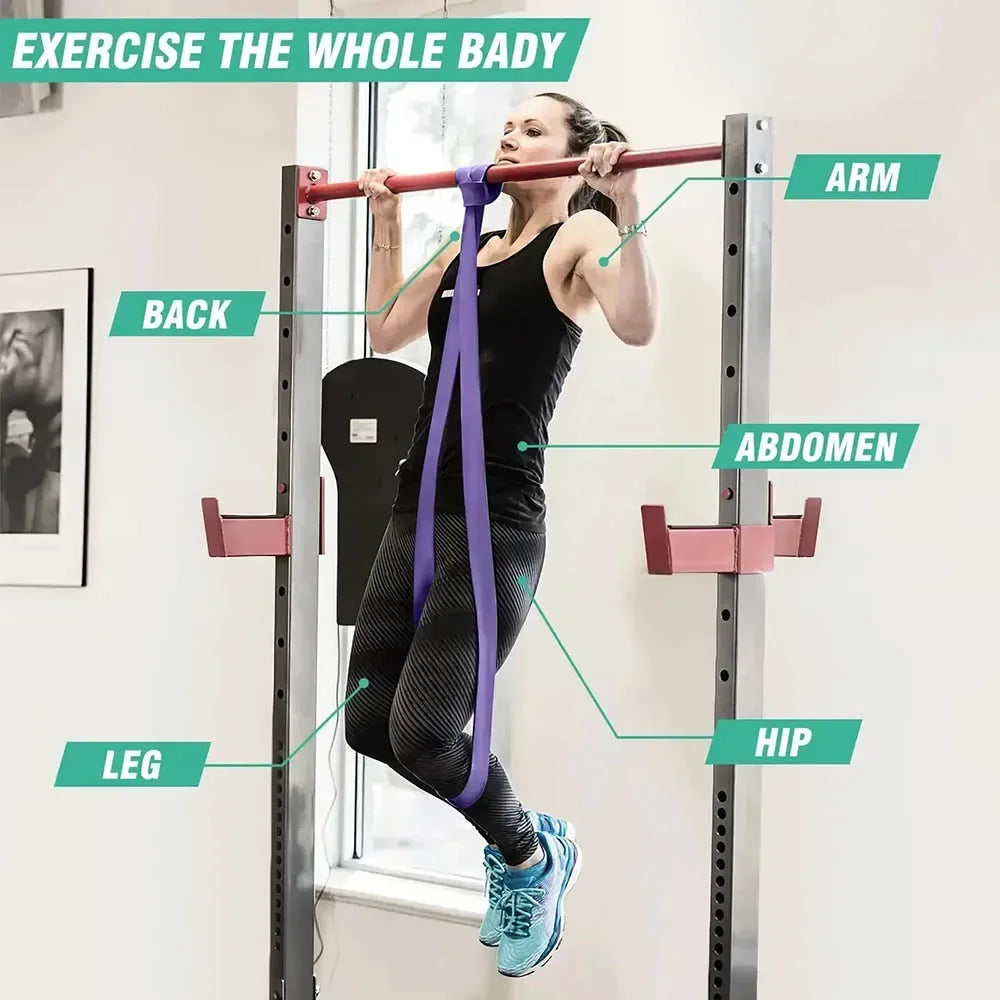 Pull Up Bands Resistance Bands for Working Out Exercise Bands Home Gym Workout Fitness Equipment Muscle Training - Urbizia