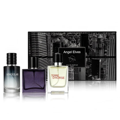 Men's 3-Piece Long Lasting Cologne Gift Set, Masculine Eau De Toilette Sampler With All-Day Fragrance, Ideal For Father's Day, Birthday, Valentine's Day & Holiday Gifting