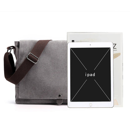 Men's multi-functional shoulder bag, leisure large capacity business travel bag, fashionable storage sling bag