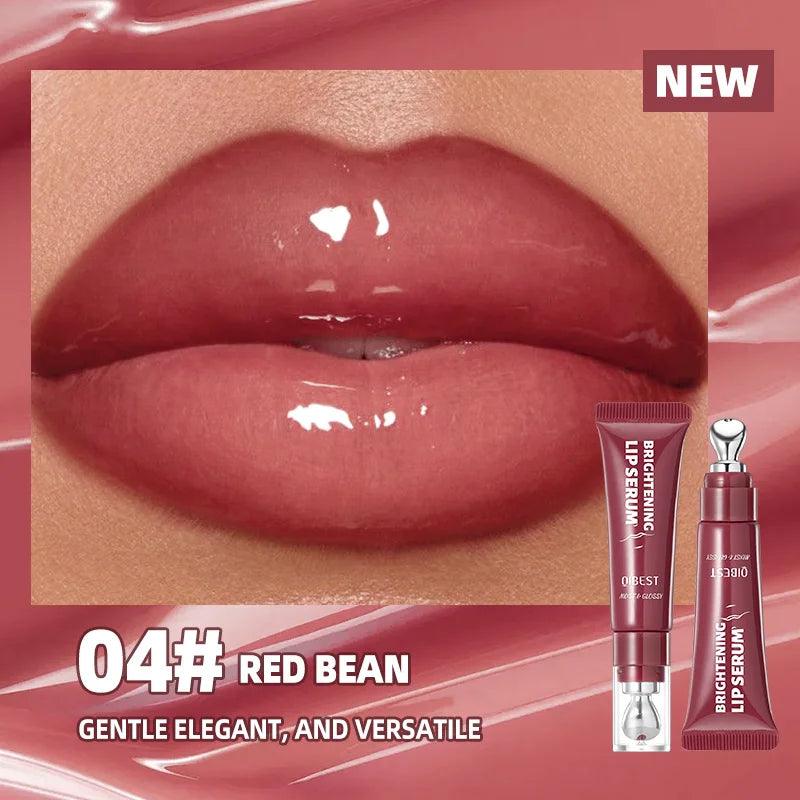 Moisturizing Lip Lotion Essence Volumizing Lip Glaze Women's Moisturizing and Moisturizing Natural Lip Gloss Hydrating Lip Gloss