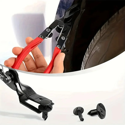 Fastener Remover Car Trim Rivet Removal Pry Tool Repair Kit for Automotive Door Panel,Upholstery,Dashboard,Plastic Fasteners - Urbizia