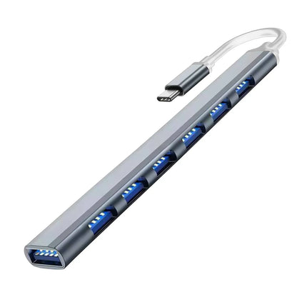 7-in-1 USB-C Hub with USB 3.0 Multi-Port Adapter