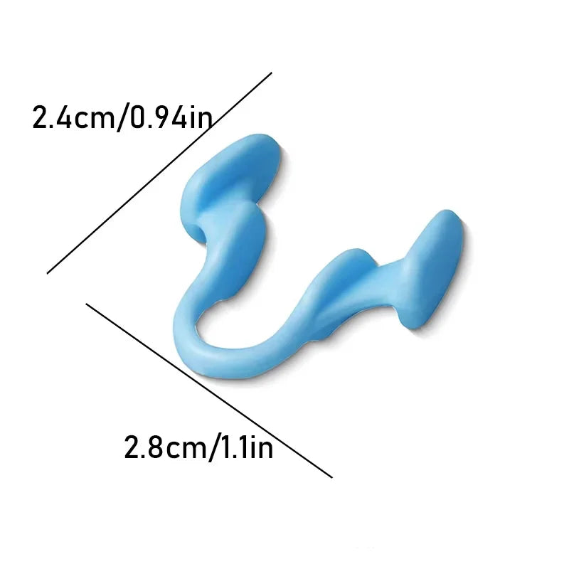 Silicone Nose Clip Anti-Snoring Nasal Dilator for Sleeping Breath Easier Snore Right Nasal Clip Improve Respiratory Comfort