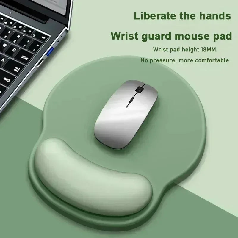 Gradient color mouse pad comfortable wrist rest non-slip mouse pad soft mouse pad wrist rest computer desktop silicone mouse pad - Urbizia