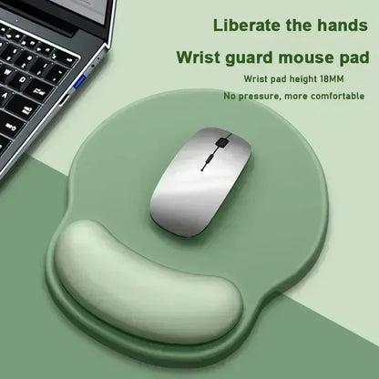 Gradient color mouse pad comfortable wrist rest non-slip mouse pad soft mouse pad wrist rest computer desktop silicone mouse pad - Urbizia