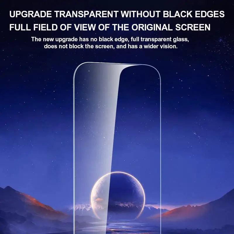 3Pcs Tempered Glass Screen Protector for iPhone HD Protection