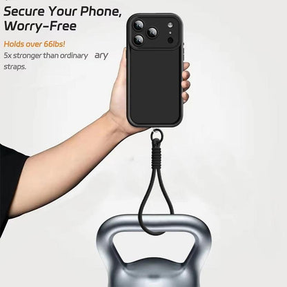 Wrist Strap Lanyard TPU Case for iPhone Series