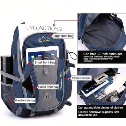 New 40L outdoor hiking bag men's and women's shoulder bag sports bag leisure travel backpack large capacity