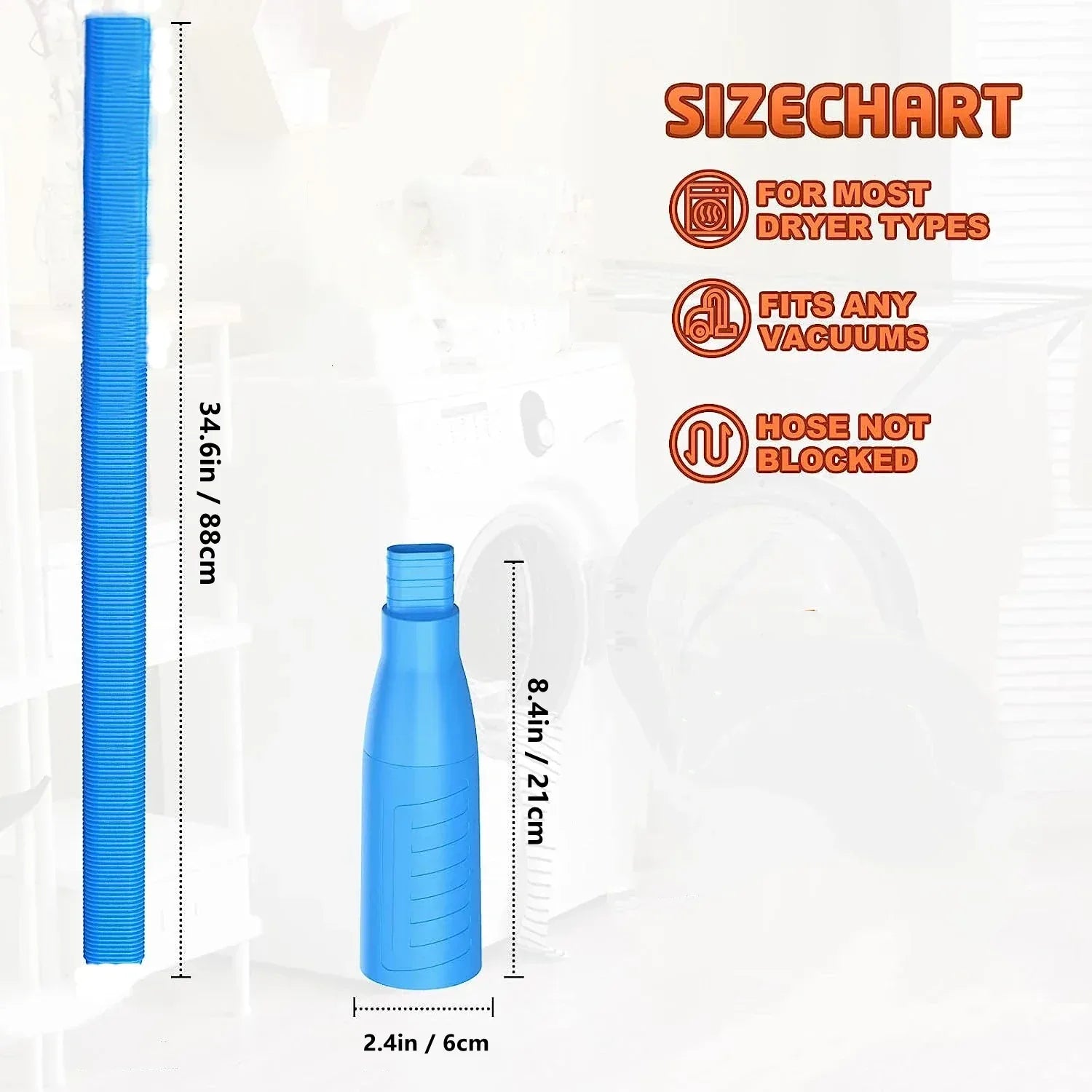 Dryer Vent Cleaner Brush – Vacuum Hose Attachment - Urbizia