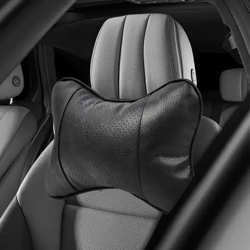 Auto Safety Car Seat Headrest with Breathable Mesh Relax Pillow Head And Neck Rest Cushion Auto Protector - Urbizia