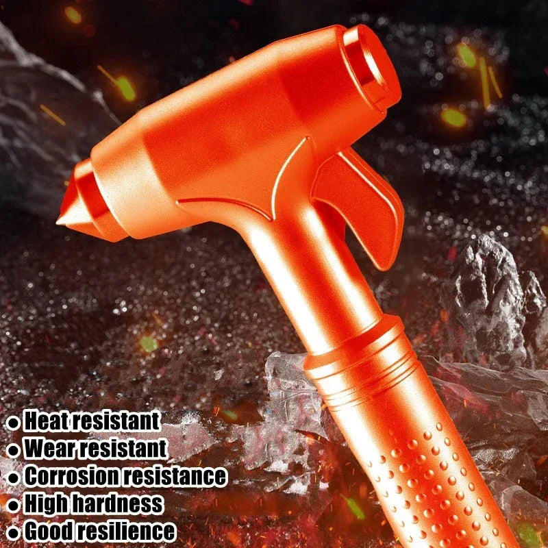 Car Safety Hammer Car Window Breaker Emergency Hammer Seat Belt Cutter Suitable for Car Rescue Escape Rescue Safety Hammer - Urbizia