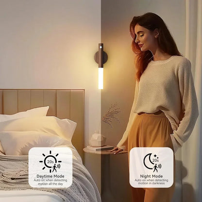 LED Night Light USB Charging Intelligent Human Induction For Bedside Cabinet Home Wardrobe Lighting Motion Sensor Light Led Lamp - Urbizia