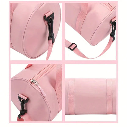 Mini Gym Bag Small Barrel Duffle Crossbody Tote For Women Men Workout Bag Lightweight For Weekender Travel Sports Yoga Fitness Dance