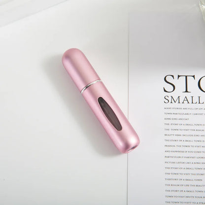 1/3/5/10pcs travel Leak portable mini perfume bottle with Bottom Fill Function aluminum refillable 5ml spray bottle