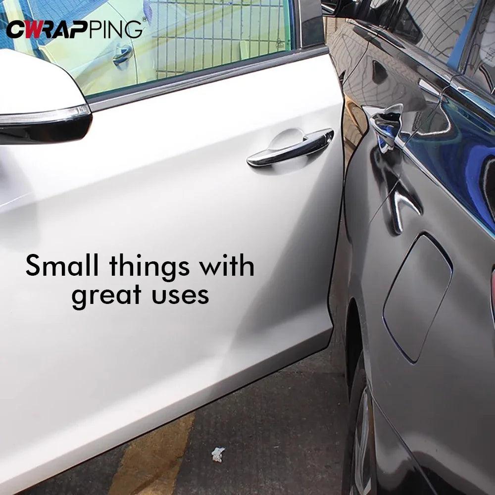 5M Car Door Edge Sealing Strip Transparent PVC Scratch Protector Strip Anti-collision Stickers Door Anti-scratch Car Accessories