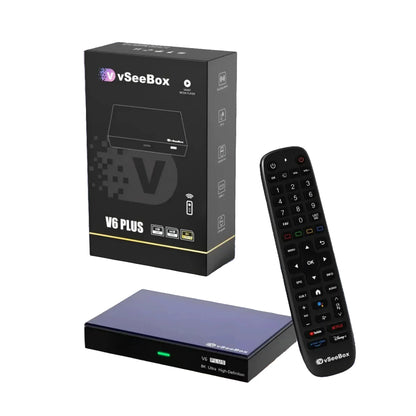 vSeeBox V6 Plus 64GB 8K HD Officially Authorized Voice Control