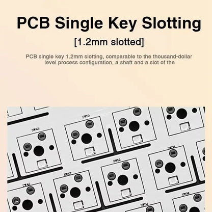 AULA F108pro Wireless Bluetooth Keyboard Macro Gaming keyboard Gasket Hot-swap Full Size Keyboard with TFT Smart Display