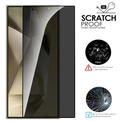 NNBILI Privacy Tempered Glass for Samsung Galaxy S26 Ultra S26+ Plus Fingerprint Unlocking Anti-spy Screen S26 Protector Glass