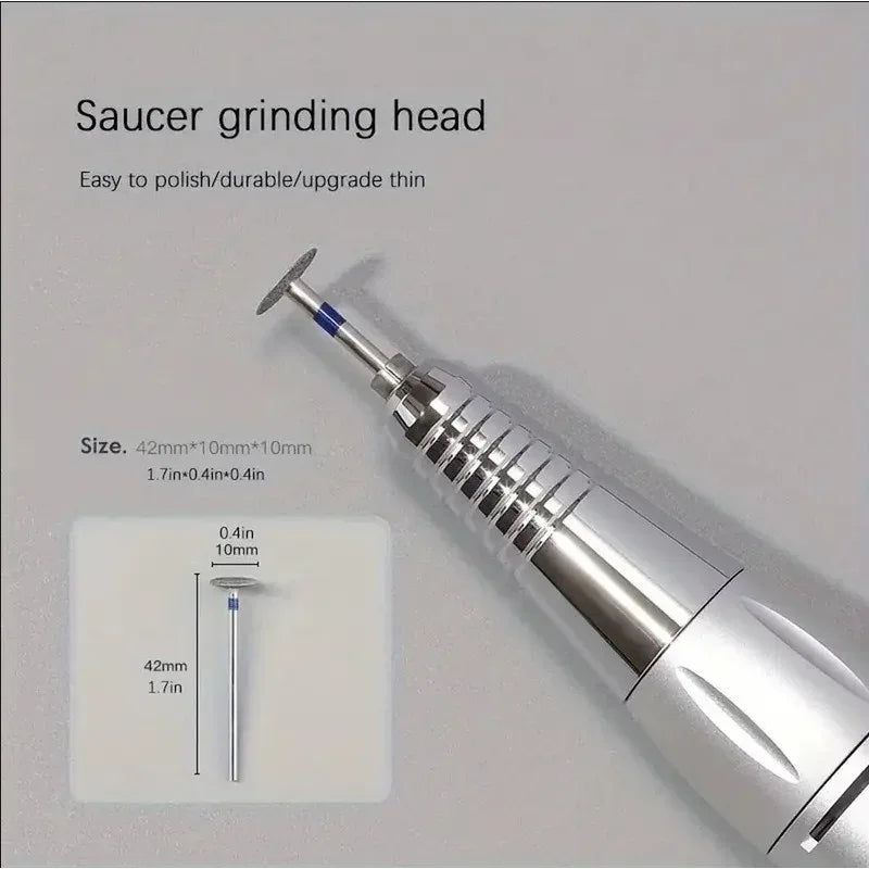 Removal Head Diamond Electric Nail Drill Bit Disc Grinding Burr T Mills Grinder Cuticle Cutter Art Tools Nail Polishing Bits