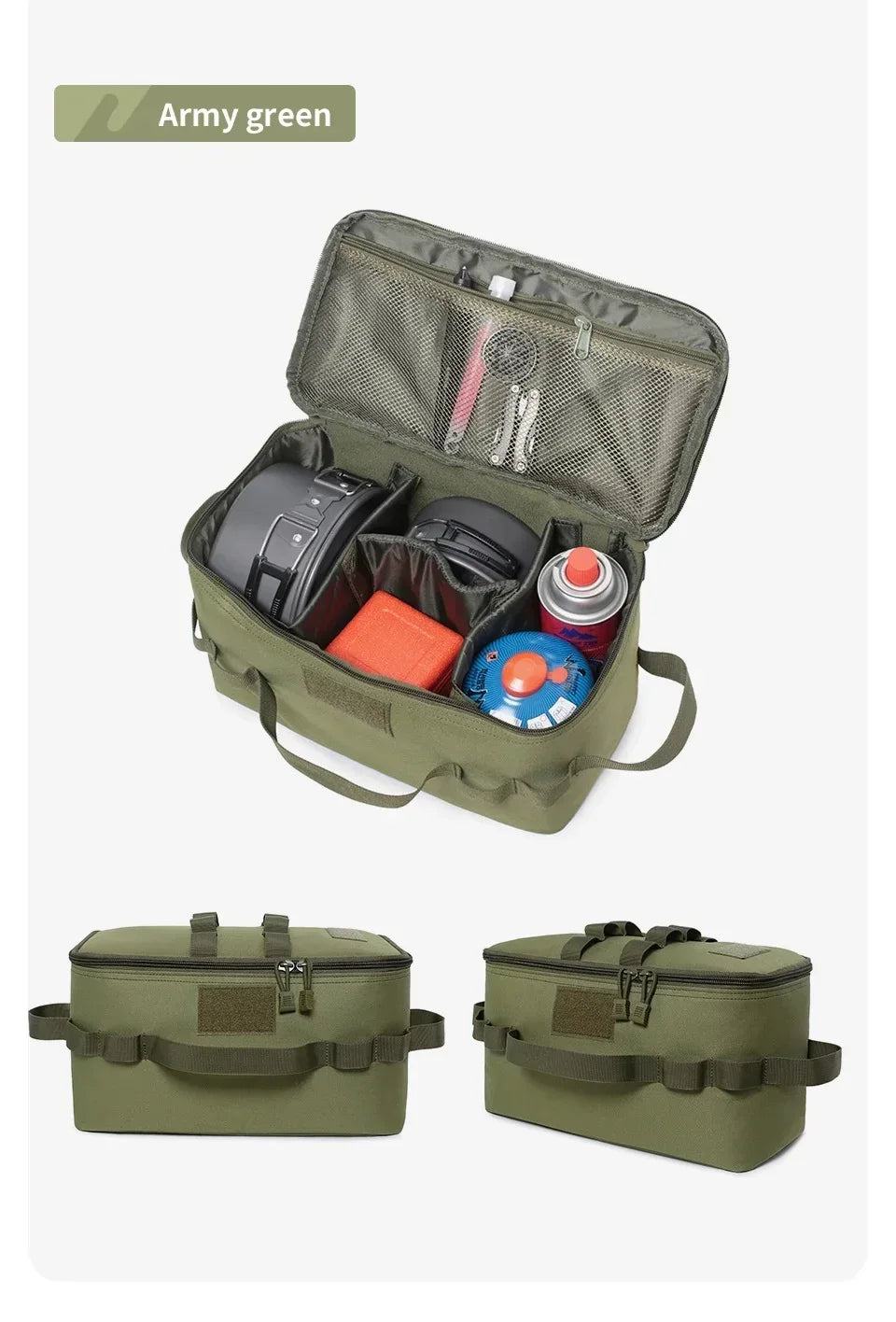 Camping Gas Canister Storage Bag - Urbizia