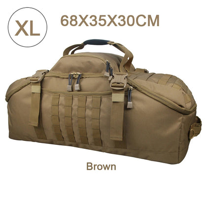 LQARMY 30L 45L 80L Outdoor Mountaineering Bag Molle Tactical Backpack Large Duffel Bag Hiking Camping Travel Bags