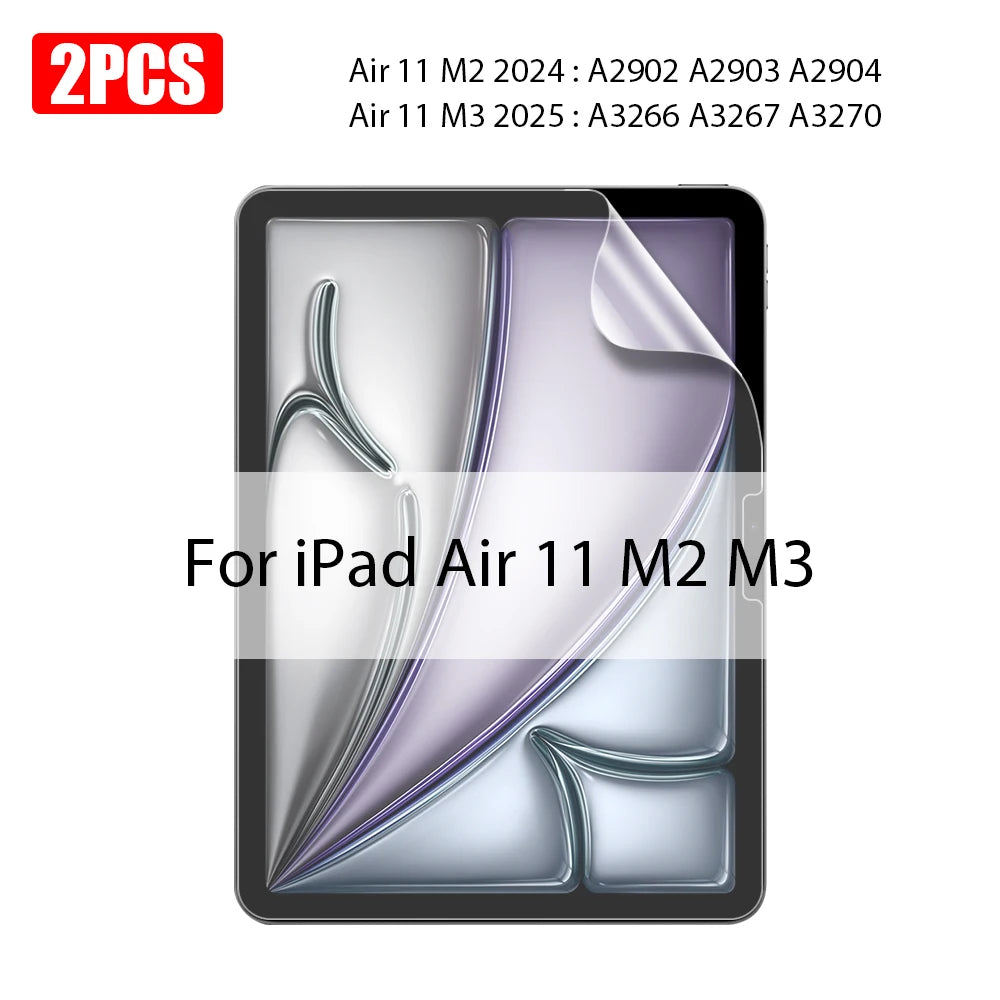 Like Paper Film Screen Protector Air 11 M3 M4 2026 11th A16 10th Generation For Ipad Pro 13 12.9 M5 Air 5 4 Mini 6 7 Matte Film