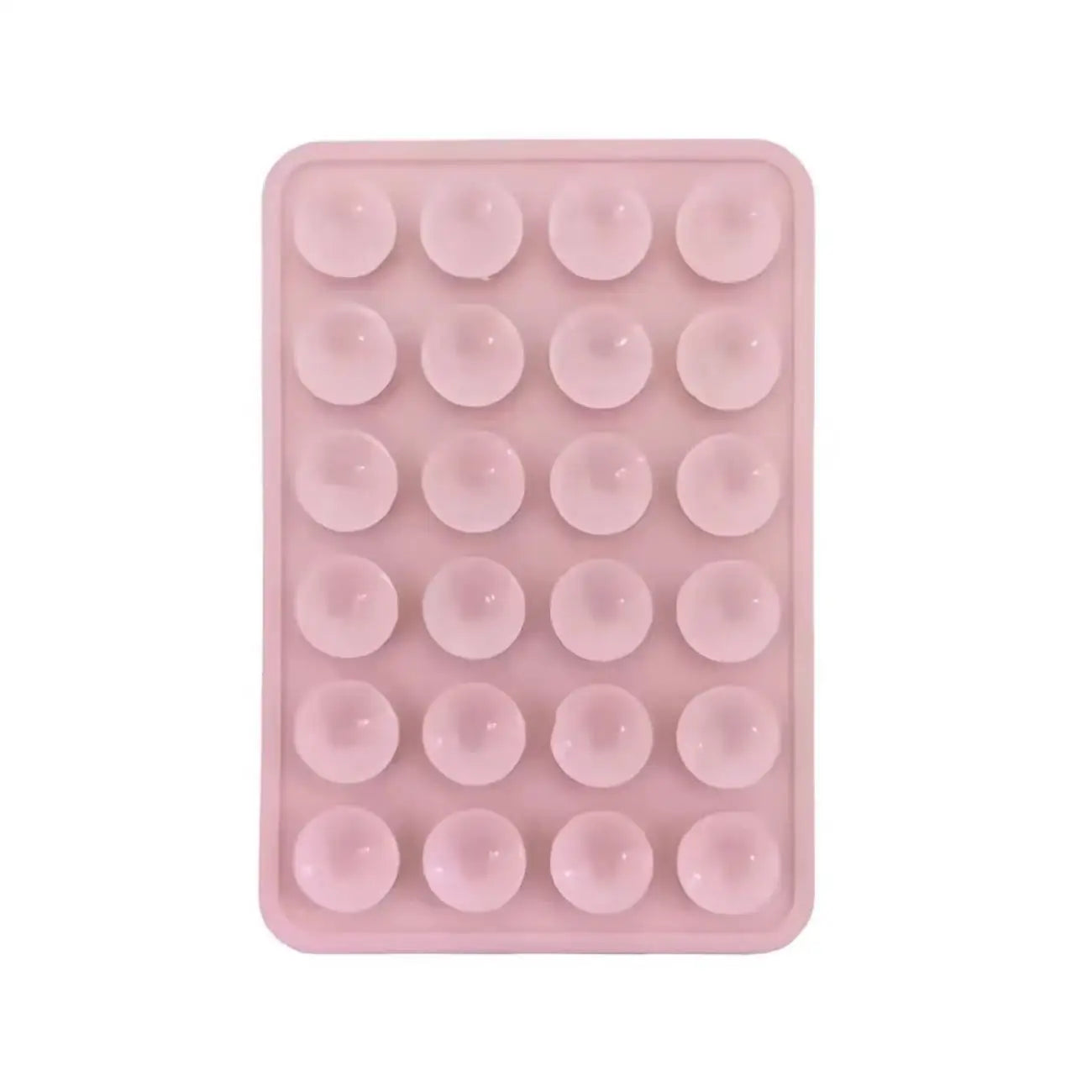 Silicone Suction Phone Holder Mat Multifunctional Suction Cup Wall Stand Square Anti-Slip Single-Sided Case Mount Back Sticker