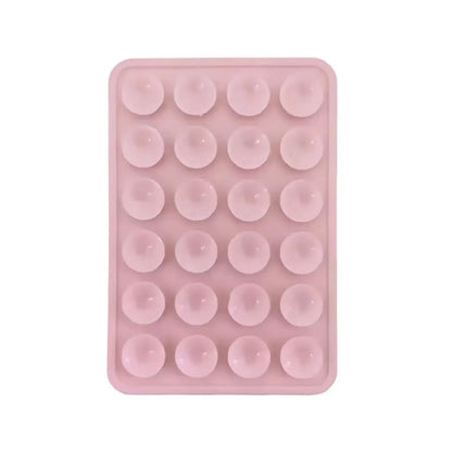 Silicone Suction Phone Holder Mat Multifunctional Suction Cup Wall Stand Square Anti-Slip Single-Sided Case Mount Back Sticker