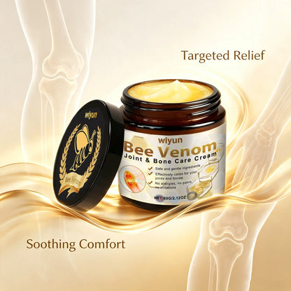 Bee Venom Joint Muscle Soothing Cream For Tech Neck Keyboarder Wrist Mouse Wrist Bee Venom Joint Care Fast Acting Non-Greasy Muscle Relaxation Massage Cream For Office Worker Post-Workout Recovery