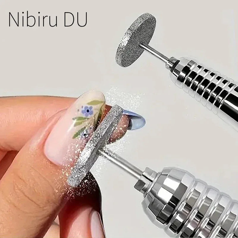 Electric Nail Drill Bits Sanding Nail Polishing Head Disc Manicure Tools Portable Nail Polishers Dead Skin Removing Manicure