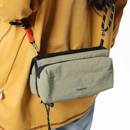 Aquarius backpack - same style for both men and women, outdoor mountaineering cross-body bag, lightweight, multi-layered small c