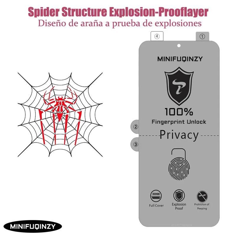 Unlock Self Repair Film For Samsung Galaxy S26 S25 Ultra S24 Plus S23 S22 Privacy Screen Protector S20 S10 Note 20 10 S21 5G