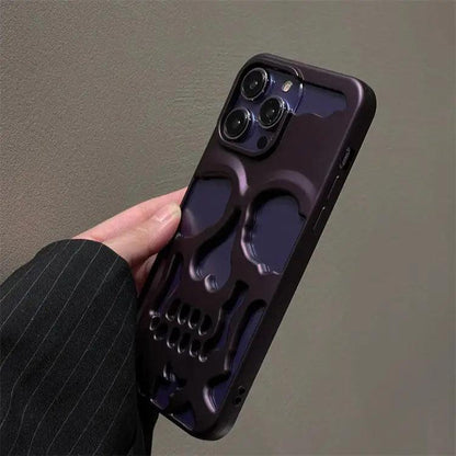 Skeleton Skull Shockproof Case for iPhone 16–11 Pro Max