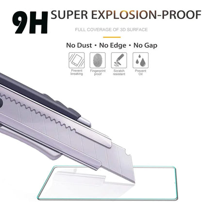 4PCS Tempered Glass for Google Pixel 9 10 8 Pro 9A 8A 7 7A Protective Transparent Screen Protector Film Glass